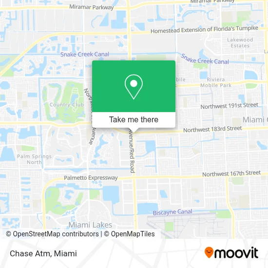 Chase Atm map