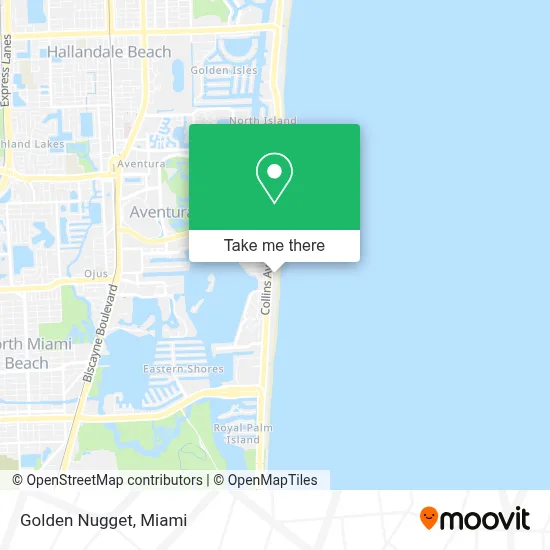 Golden Nugget map