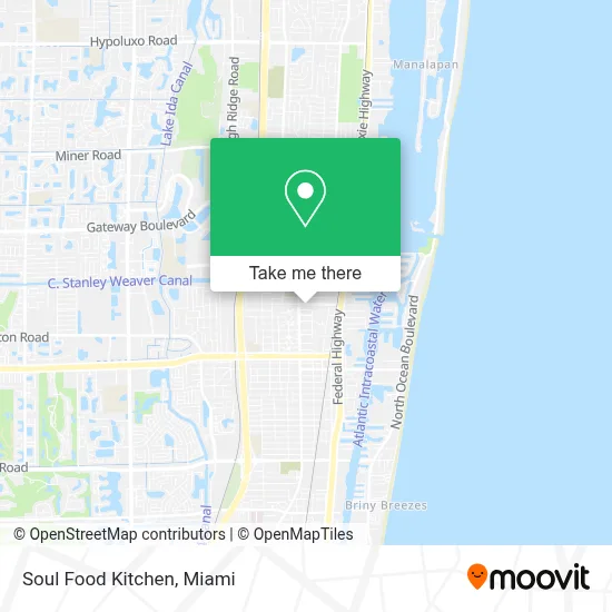 Soul Food Kitchen map