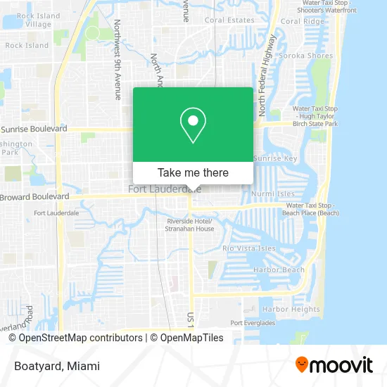 Boatyard map