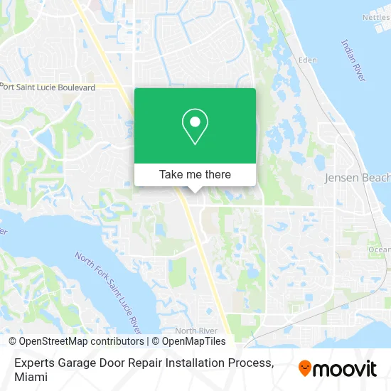 Experts Garage Door Repair Installation Process map