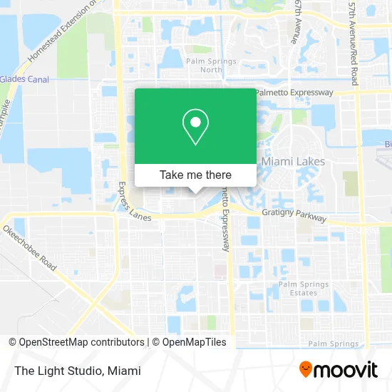 The Light Studio map