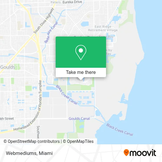Webmediums map