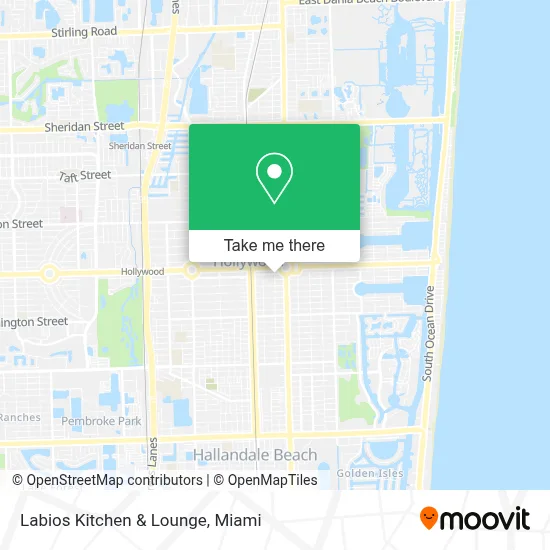 Labios Kitchen & Lounge map