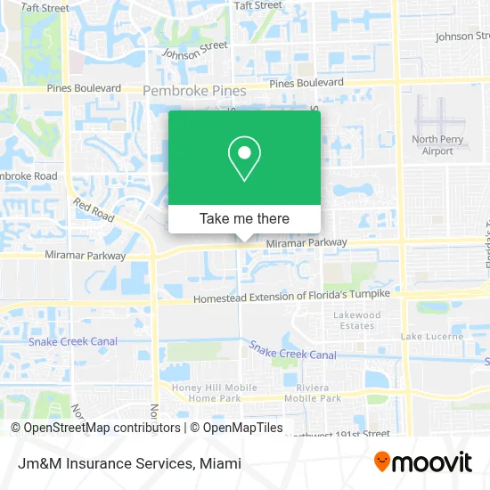 Jm&M Insurance Services map
