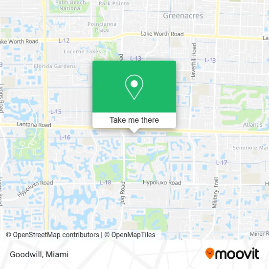 Goodwill map