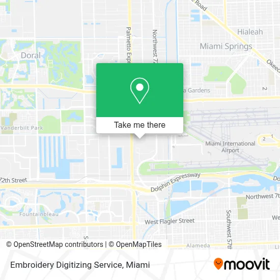 Embroidery Digitizing Service map