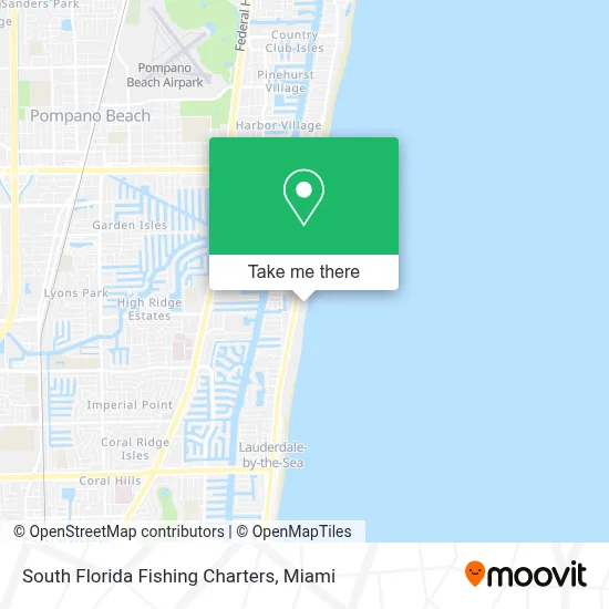 South Florida Fishing Charters map