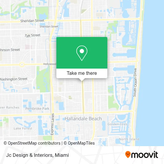 Jc Design & Interiors map