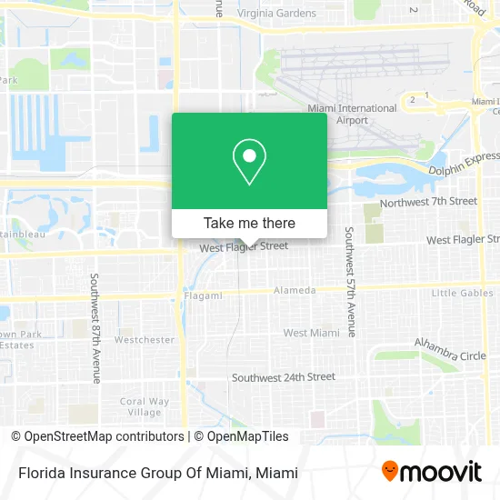Florida Insurance Group Of Miami map