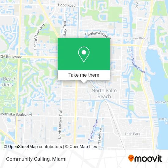 Community Calling map