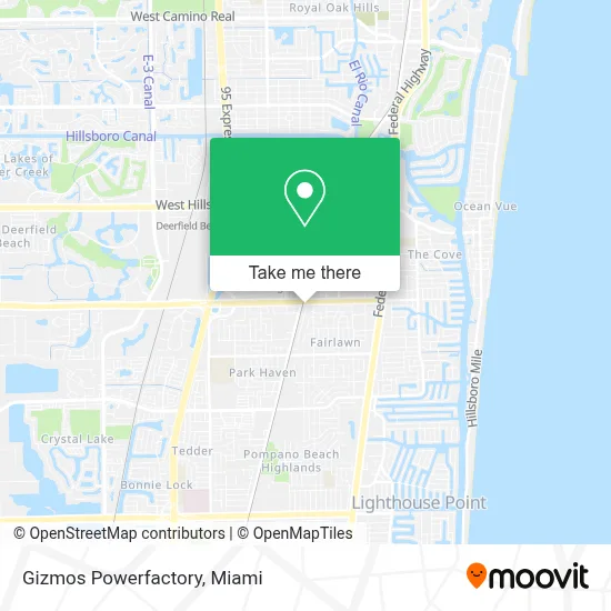 Gizmos Powerfactory map