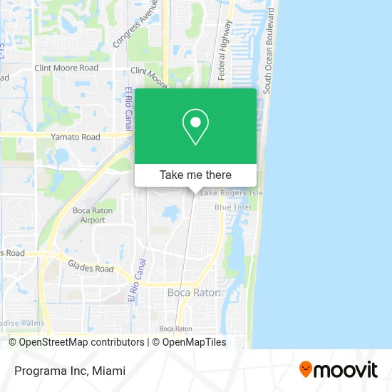 Programa Inc map