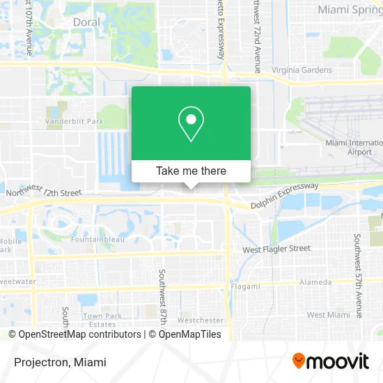 Projectron map
