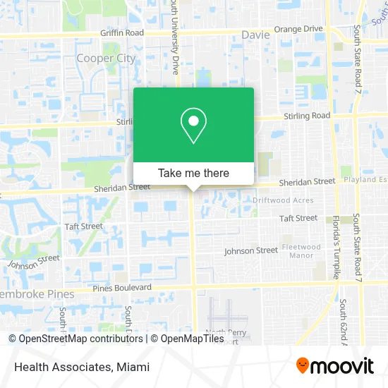 Health Associates map