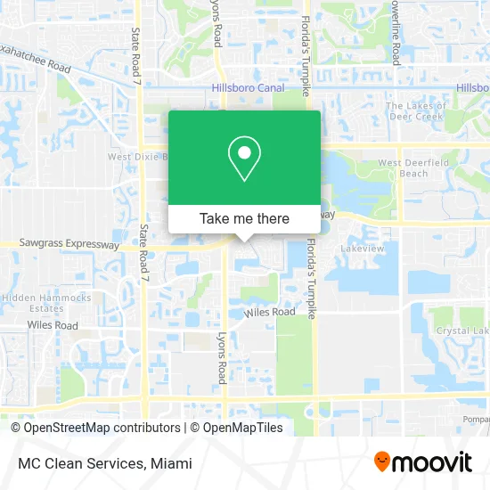 MC Clean Services map