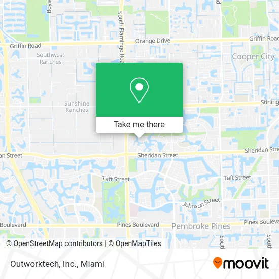Outworktech, Inc. map