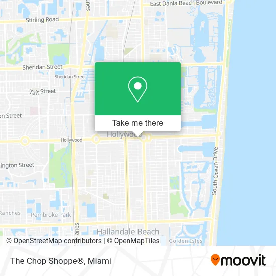 The Chop Shoppe® map