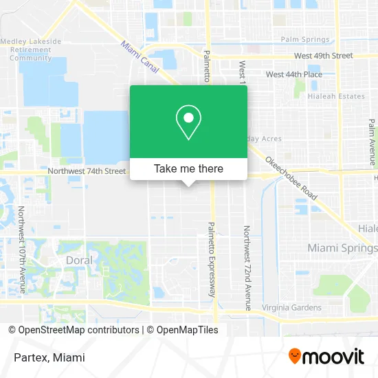 Partex map