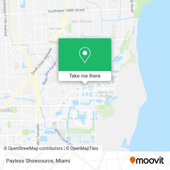 Payless Shoesource map
