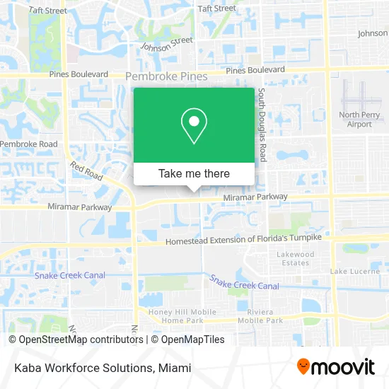 Kaba Workforce Solutions map
