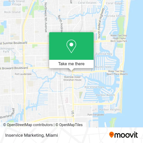 Inservice Marketing map