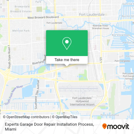 Experts Garage Door Repair Installation Process map