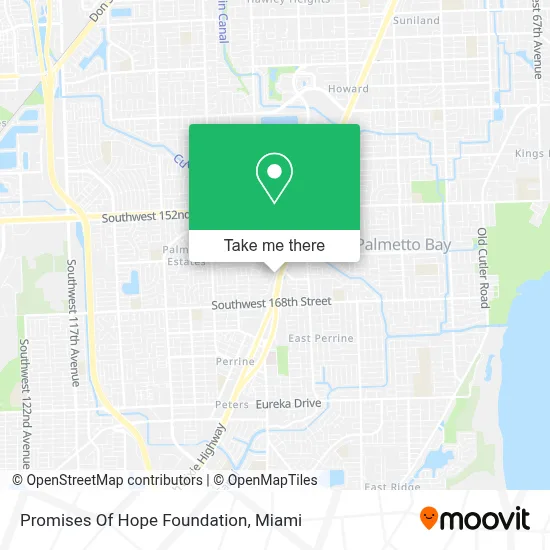 Promises Of Hope Foundation map