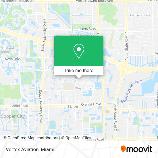 Vortex Aviation map