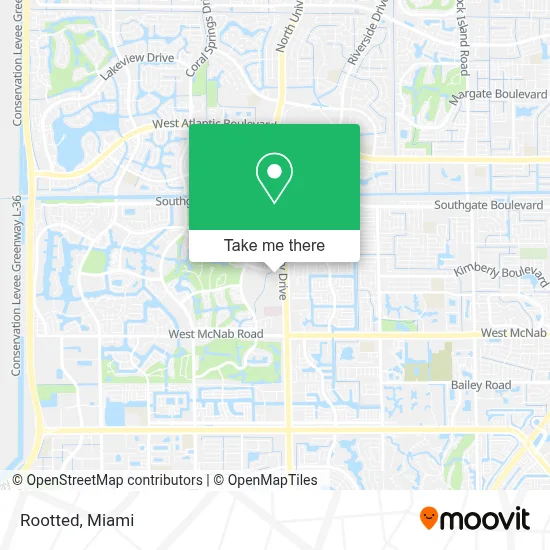 Rootted map