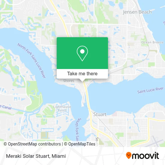 Meraki Solar Stuart map