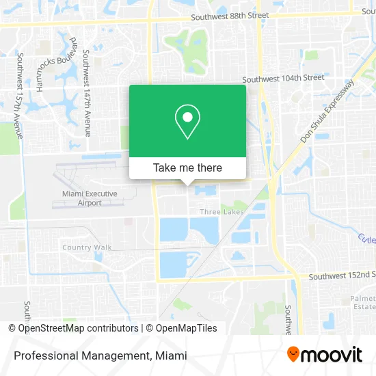 Professional Management map