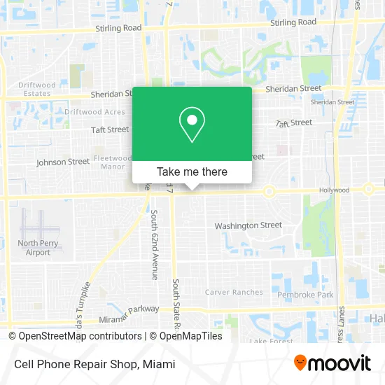 Cell Phone Repair Shop map