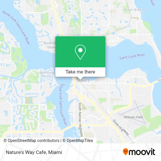 Nature's Way Cafe map