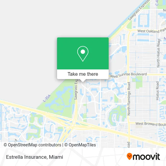 Estrella Insurance map