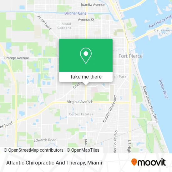 Atlantic Chiropractic And Therapy map