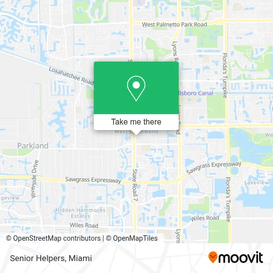 Senior Helpers map