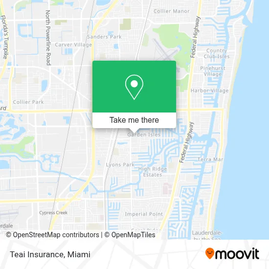 Teai Insurance map