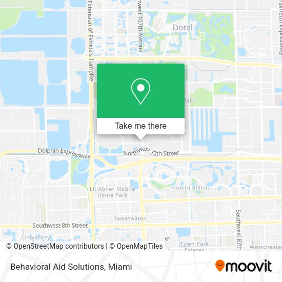 Behavioral Aid Solutions map