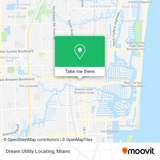 Dream Utility Locating map