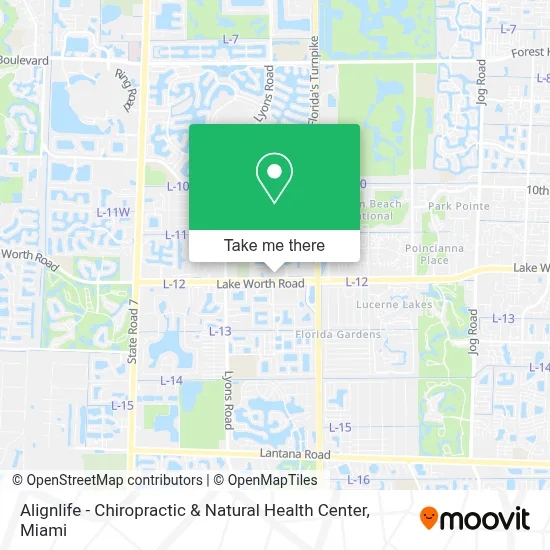 Alignlife - Chiropractic & Natural Health Center map