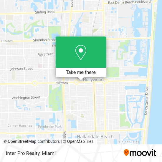 Inter Pro Realty map