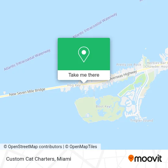Custom Cat Charters map