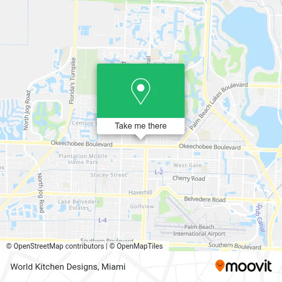 World Kitchen Designs map