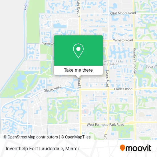 Inventhelp Fort Lauderdale map