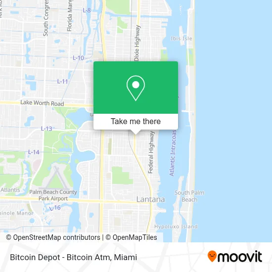 Bitcoin Depot - Bitcoin Atm map