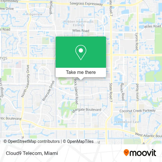 Cloud9 Telecom map