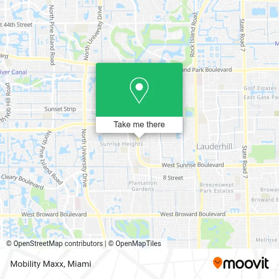 Mobility Maxx map
