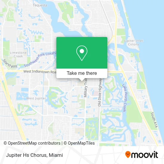 Jupiter Hs Chorus map