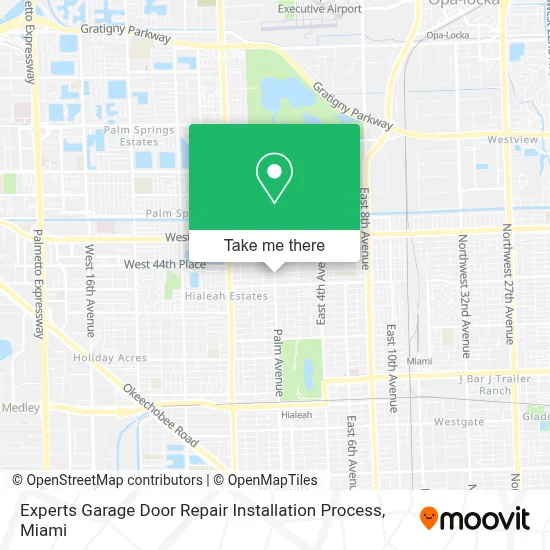 Experts Garage Door Repair Installation Process map